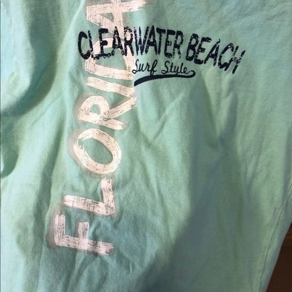 Surf style Clearwater beach Florida kids shirt size 6-8